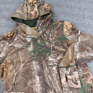 Under Armour Scent Control ColdGear Realtree Xtra Camo Fitted Hoodie Women’s L